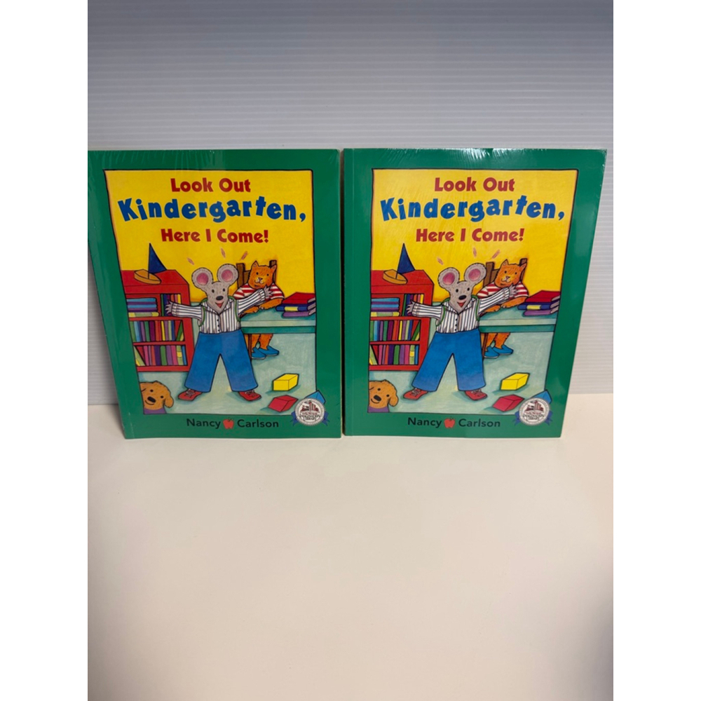 Lot of 2 Look Out Kindergarten Here I Come Book NEW new in packaging - Picture 2 of 5